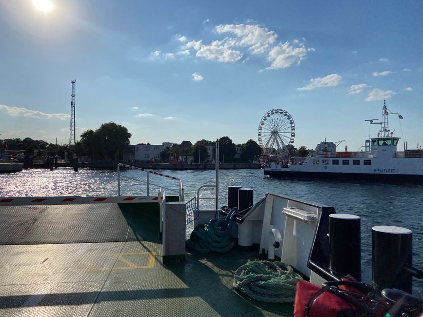 Vista su Warnemünde