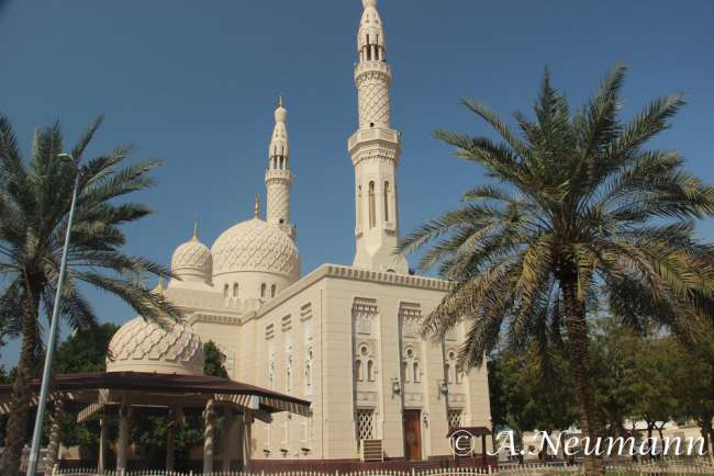 Jumeirah Mosque and Dubai Aquarium