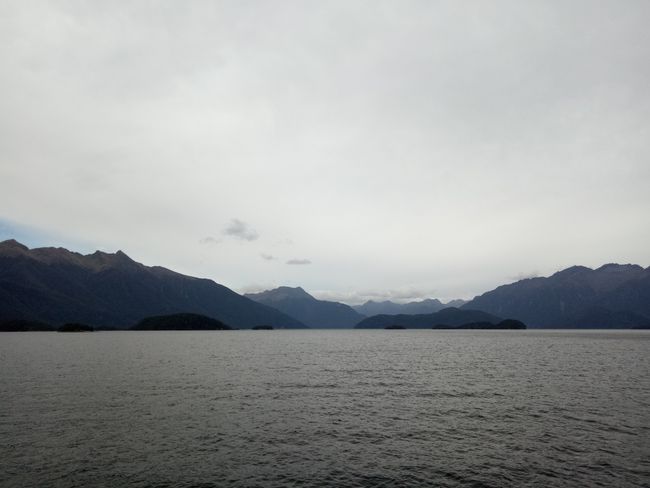 Lake Manapouri with its islands