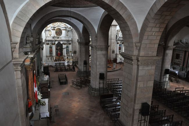 The last stop, the San Francisco Monastery, the oldest in Bolivia