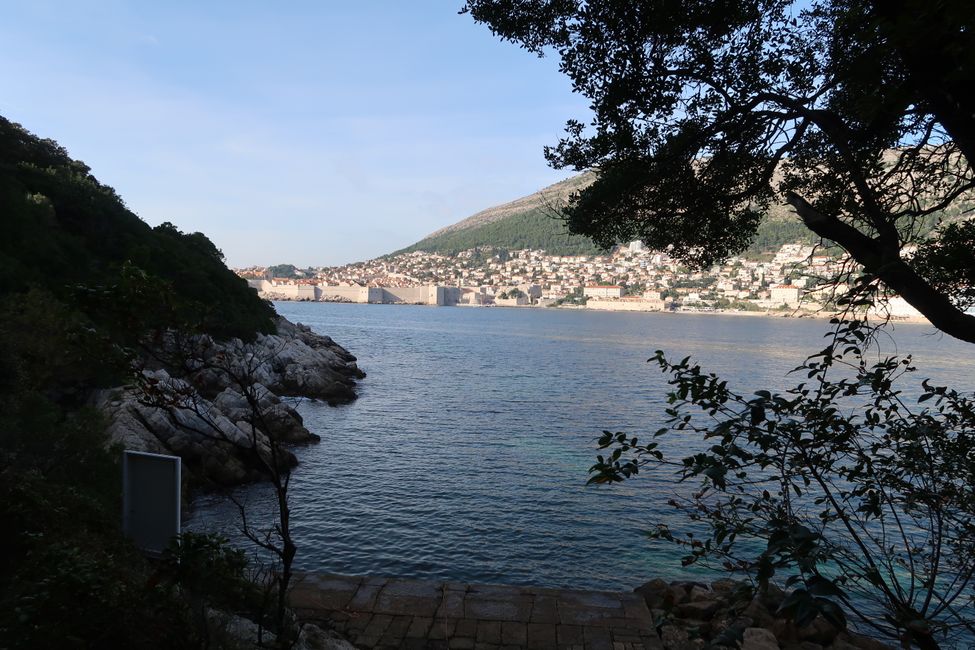 Dubrovnik von Lokrum aus