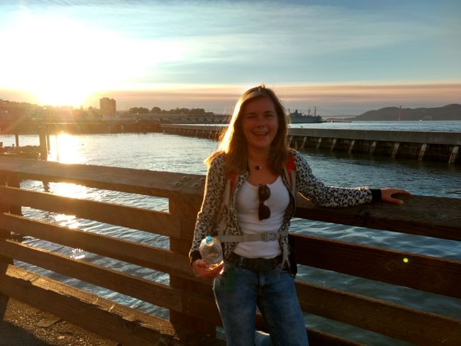 Kathrin hat Spaß in San Francisco