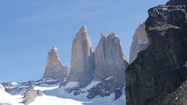 Granitspitzen der Extraklasse- Nationalpark Torres del Paine