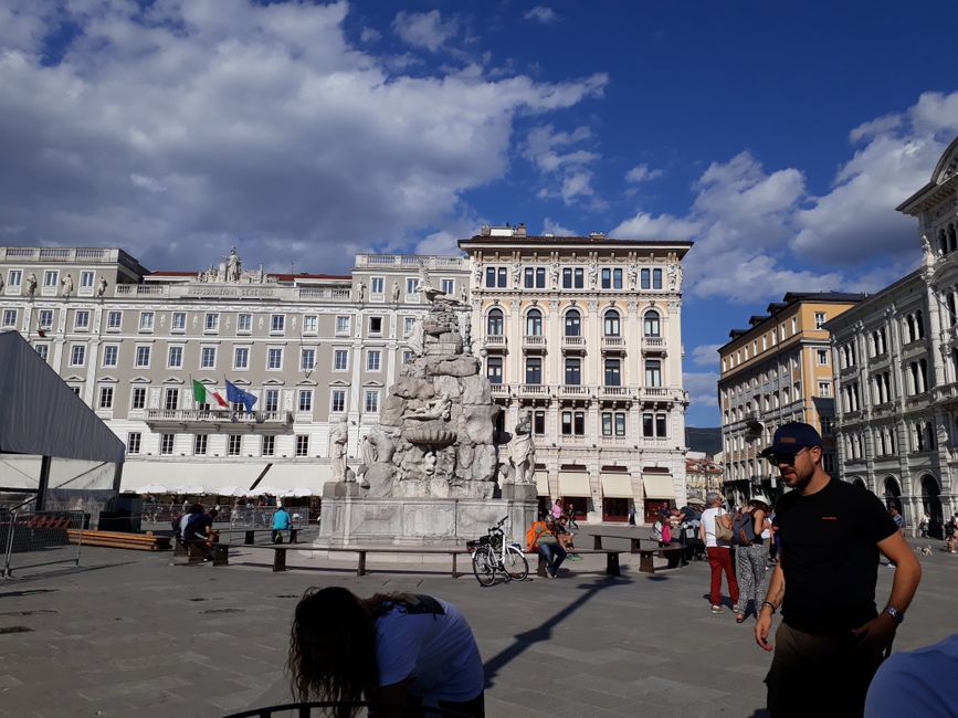 Main square of Trieste.