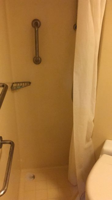 The shower, also a bad photo
