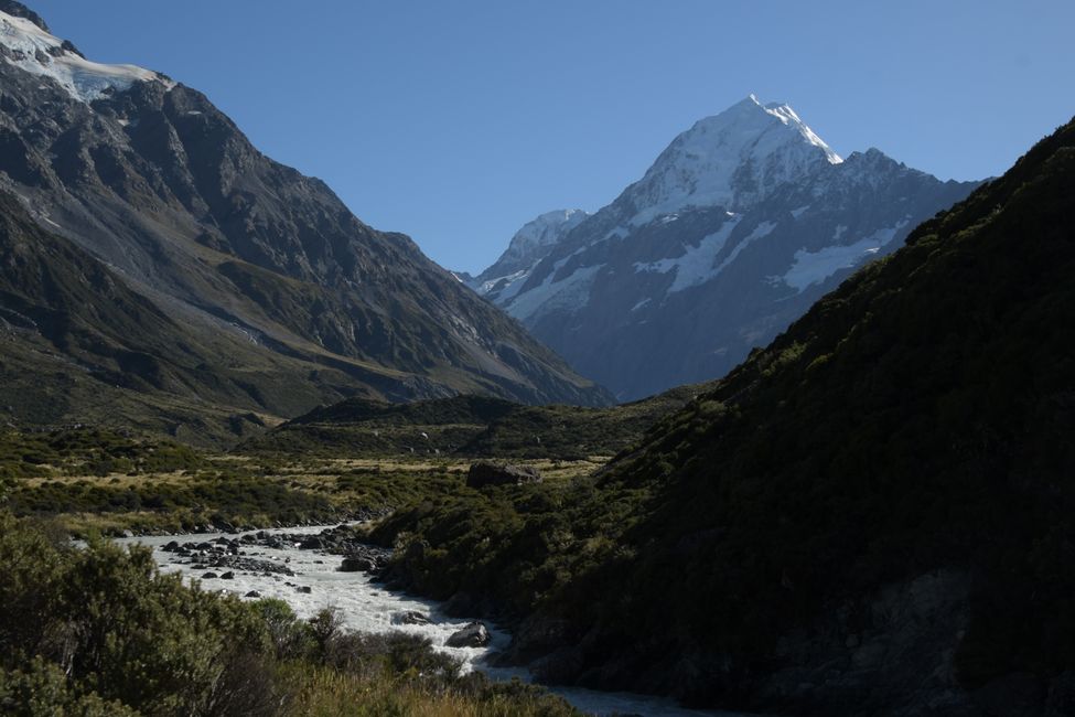 New Zealand - South Island - Mt.Cook Region - Hooker Valley Track with Mt.Cook