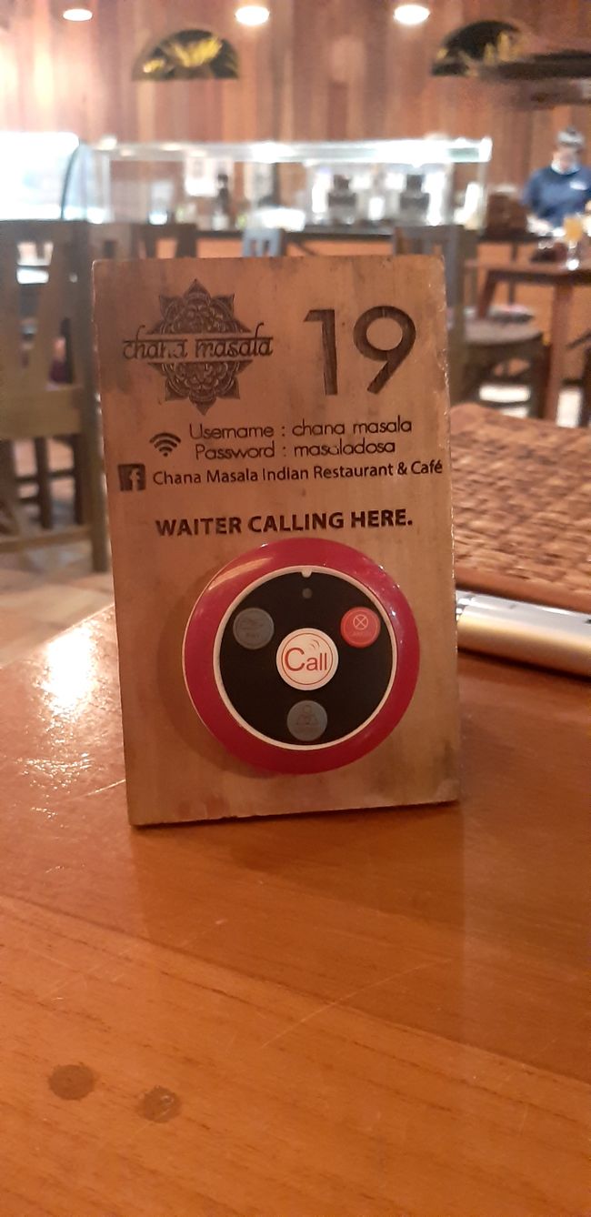 Waiter Call im Restaurant 