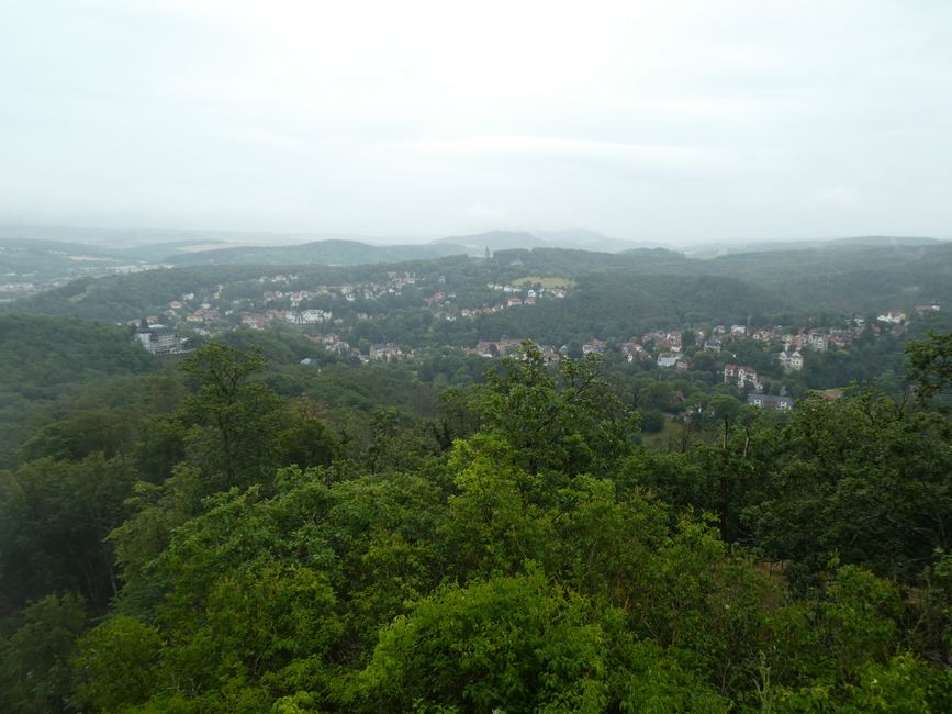 View from the Wartburg Castle
