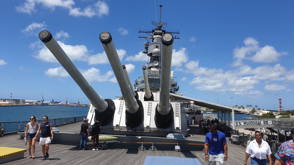 USS Missouri and Waikiki Beach, Day 20