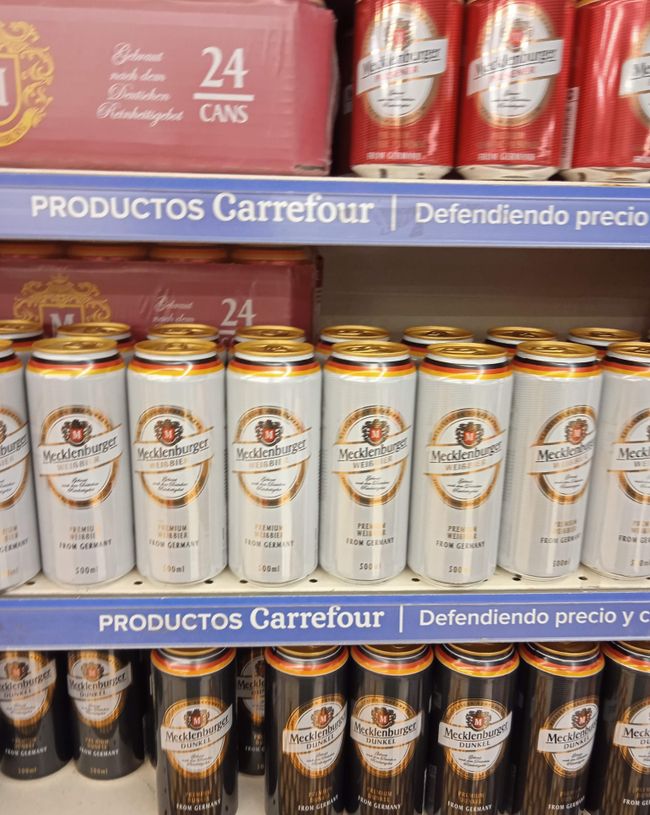 Bonusbild: mecklenburgisches Bier in Buenos Aires