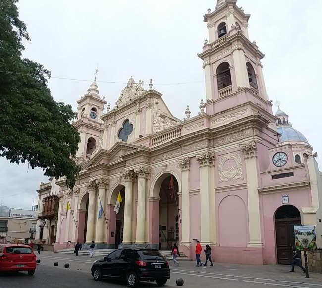 Salta - at the central square