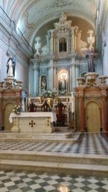 Salta - rote Kirche von Innen