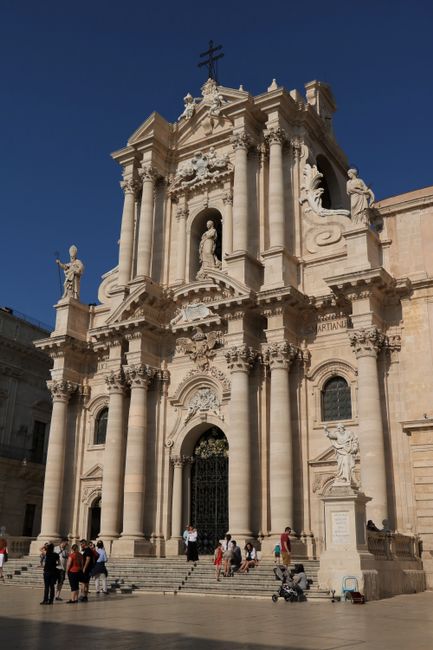 The cathedral of Syracuse