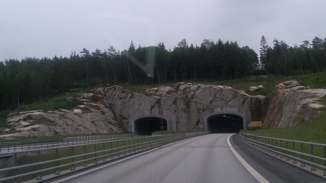 1. Tunnel in Schweden 