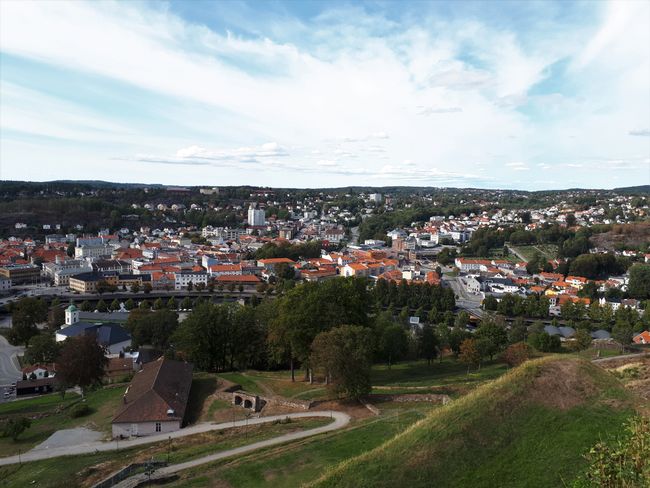 View from the fortress in Halden