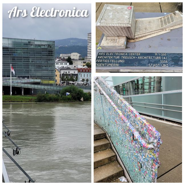Day 15 - 05.08.2023 Ars Electronica and Mariendom Linz in the Rain