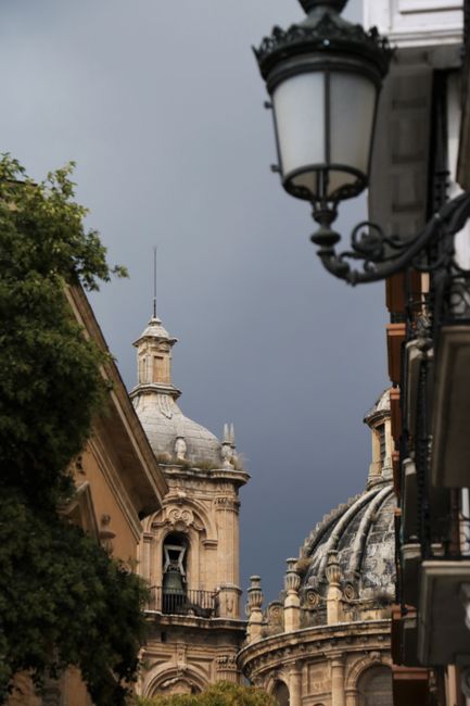 Strolling through Granada's streets