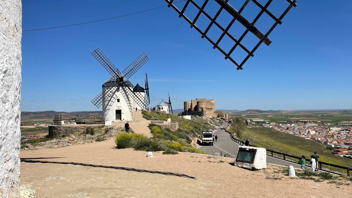 Die Windmühlen von Don Quijote