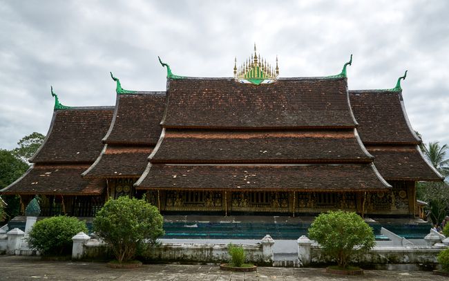 im Wat Xieng Thong - dem ältestem Tempel Laos