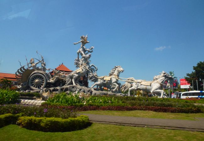 Gatot Kaca Statue, Denpasar, Bali