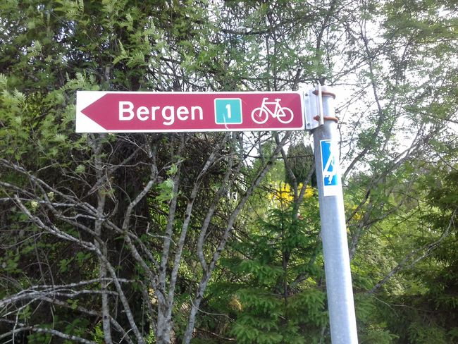 100 km before Bergen.....