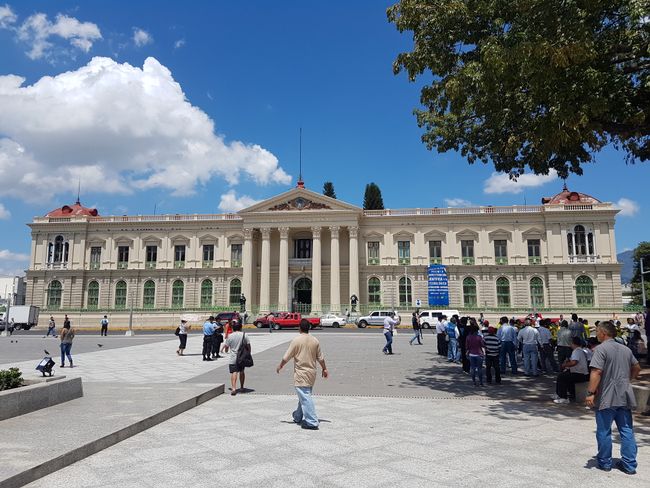 Palacio Nacional - the former parliament building
