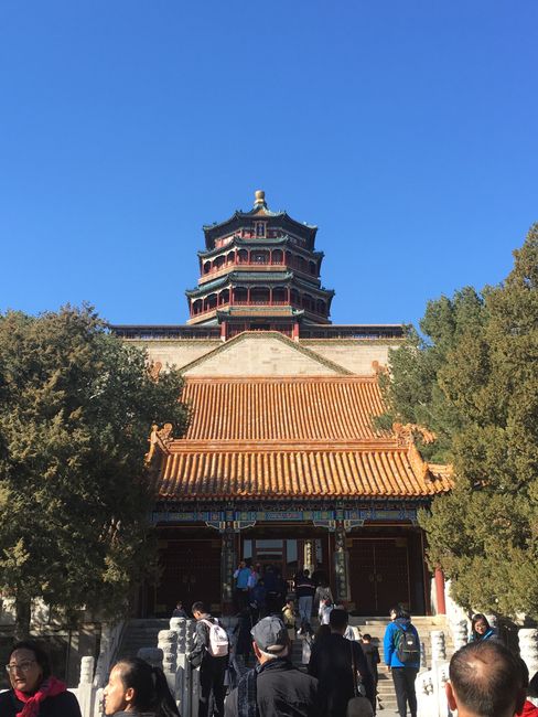 Beijing - Sommerpalast und Jingshan Park
