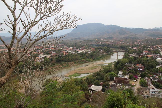 Phou Si: View from above