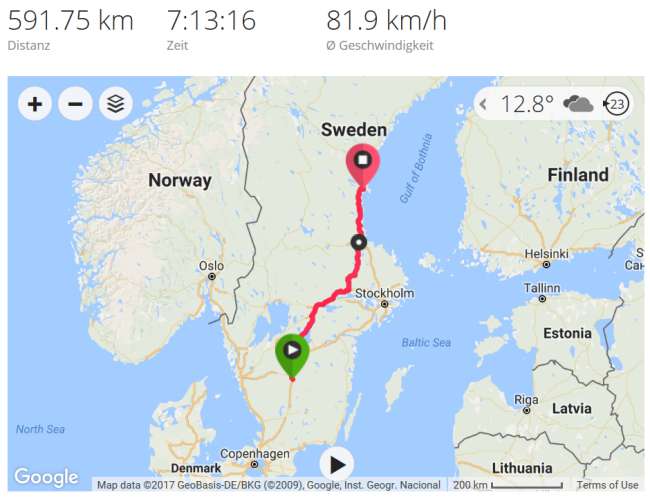 Day 4 - from the inland back to the Baltic Sea