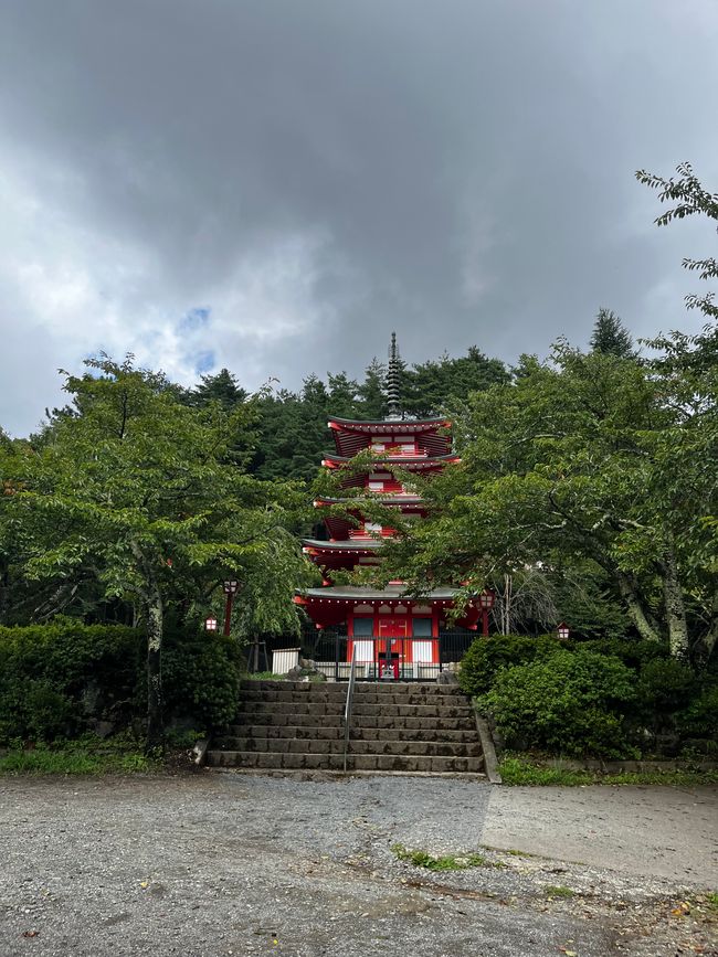 Der Chureito Pagoda Schrein