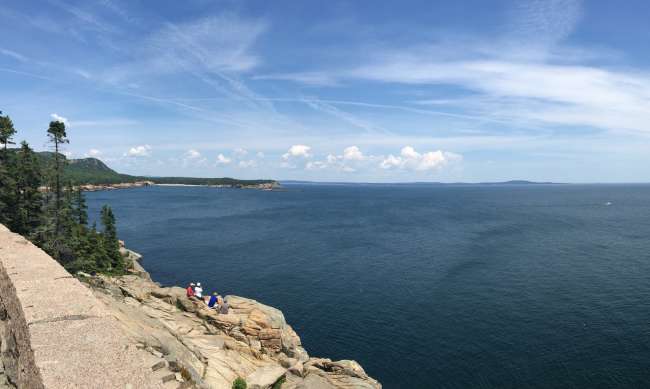 The day in Acadia National Park