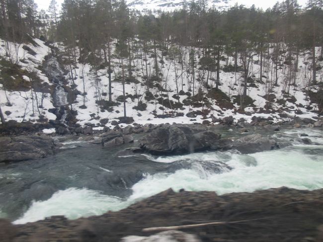 Train journey to Bergen