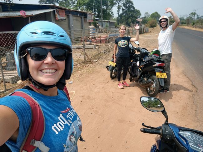 2 days on the scooter on the Pakse Loop