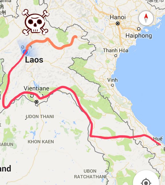 Biggest Challenge: Riding through the Northeast of Laos on a motorcycle