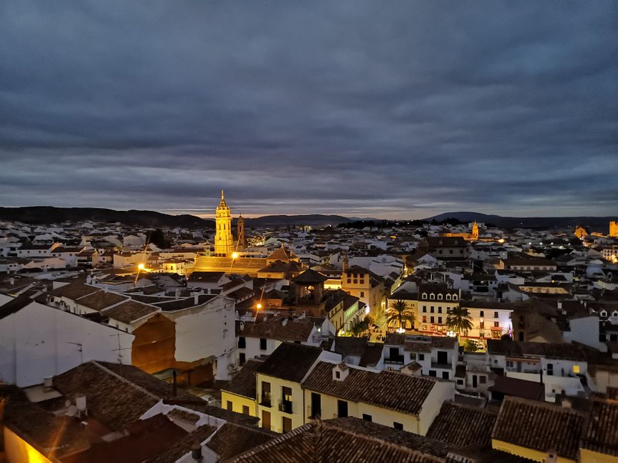 Ambiente navideño en Antequera