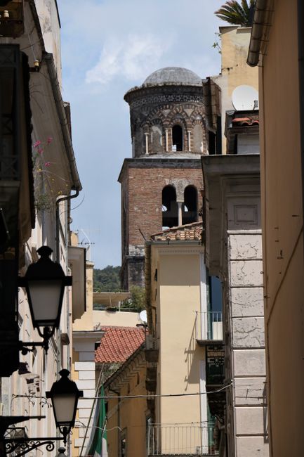 The bell tower of the cathedral