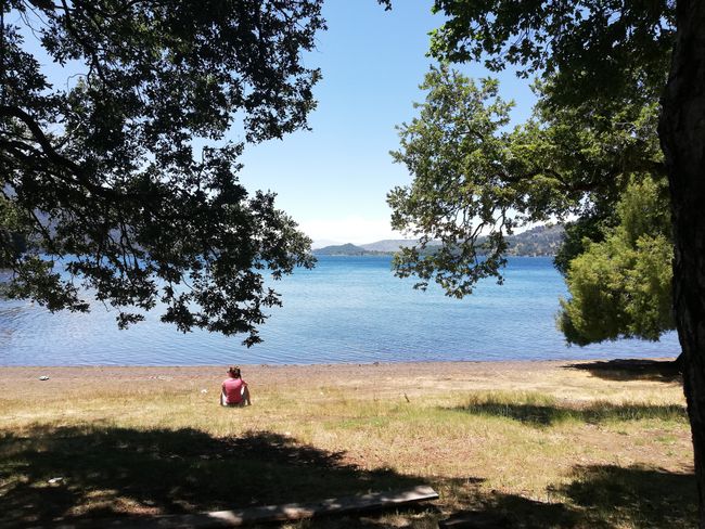 Lago Icalma, war wirklich sehr calm...