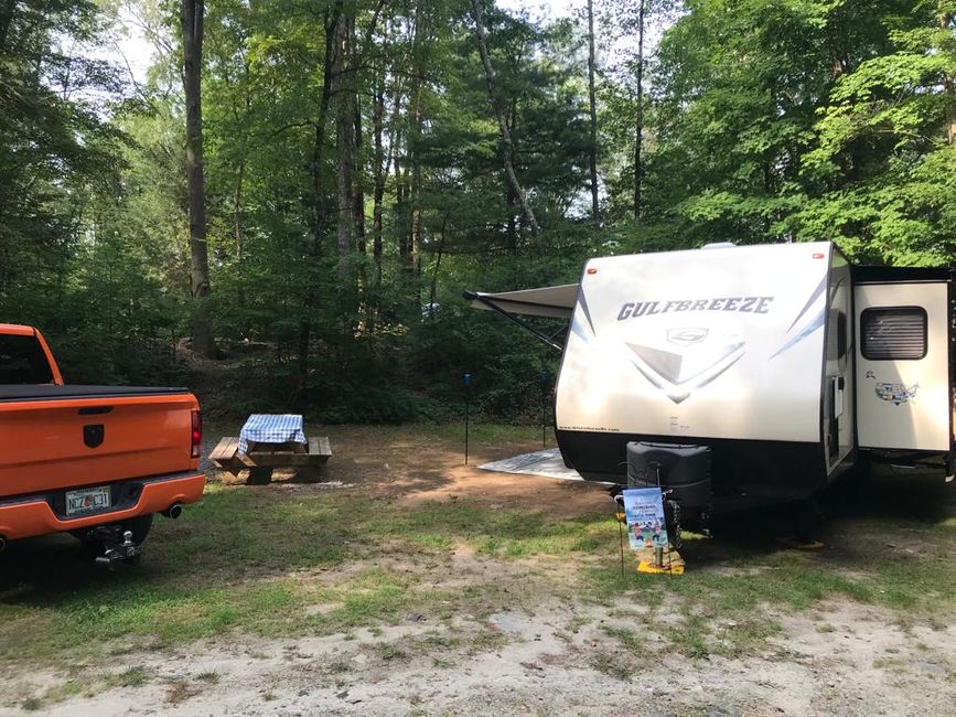 Whispering Pine Campground  23 - 25 Aug Rhode Island