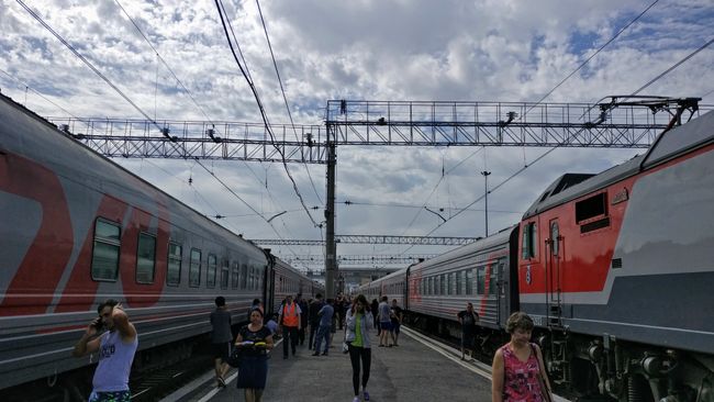 12 ir 13 dienos: kelionė traukiniu į Irkutską