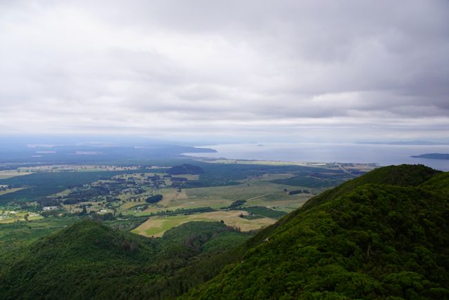 Aussicht vom Gipfel des Mount Tauhara