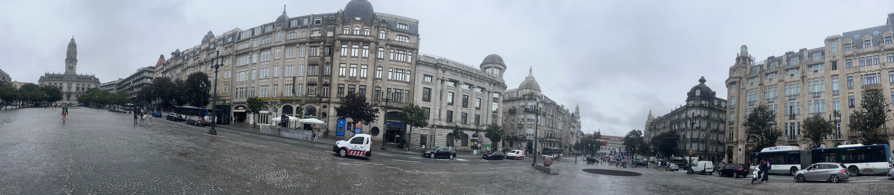 Porto trong mưa.. hoặc thời tiết xấu ở Hamburg