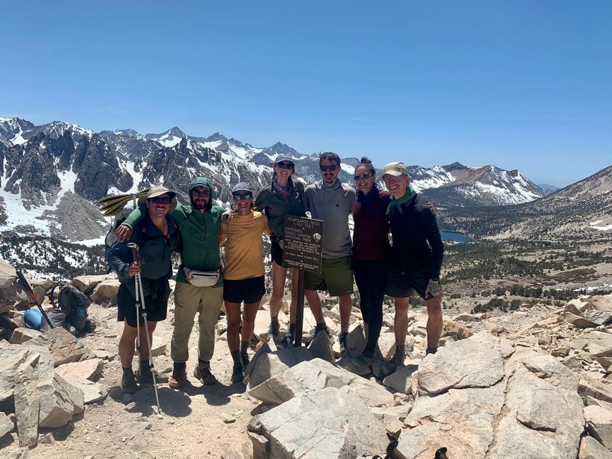 Tag 41-47: Mount Whitney and Forester Pass - can't go any higher