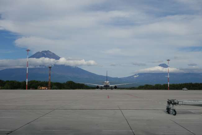 At the airport in Petropavlovsk-Kamchatsky