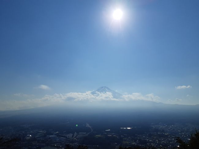 als ob der Gipfel schwebt 😄 Fuji #3