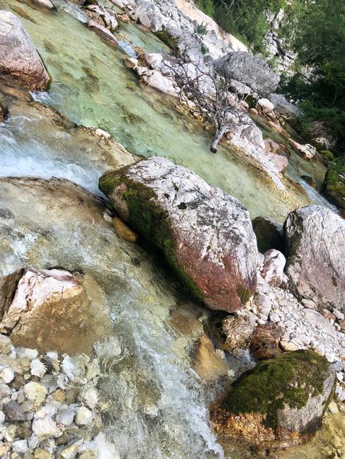 Trenta-Tal und viele Wasserfälle
