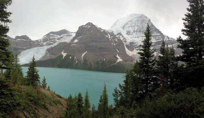 Berg Lake und Mount Robson