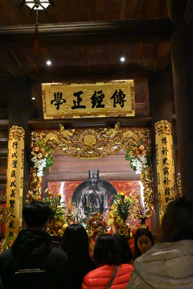 Shrine inside the temple