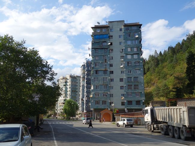 Siedlung bei Borjomi