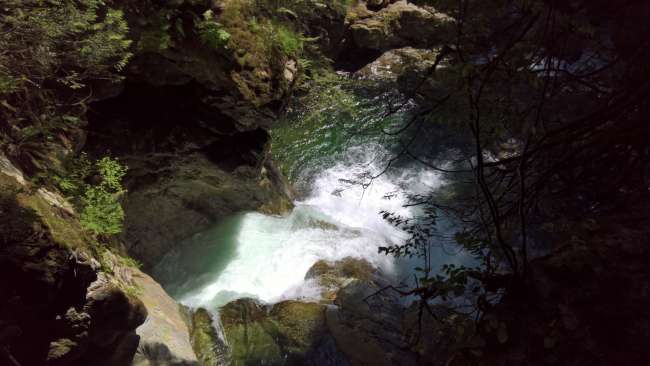 Waterfall in Lynn Canyon