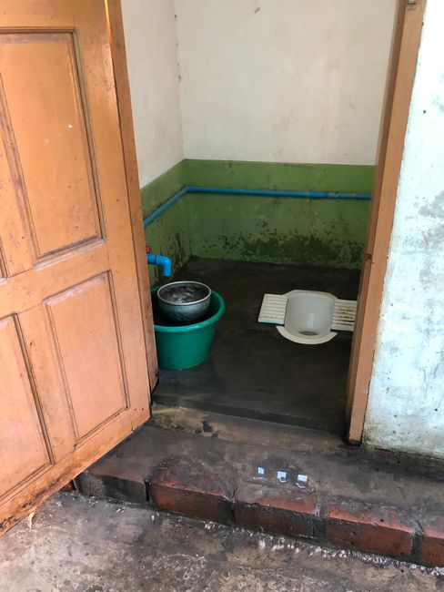 Sanitary facilities for the children